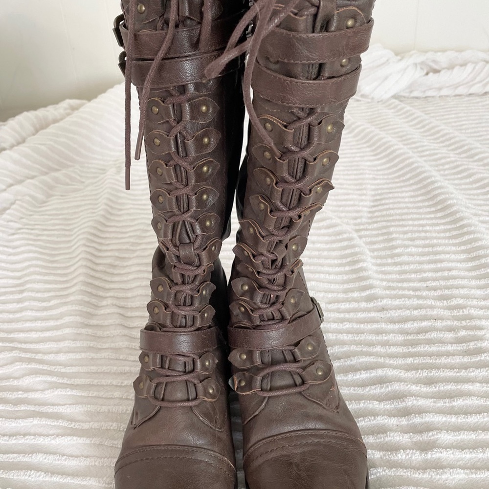Knee high boots